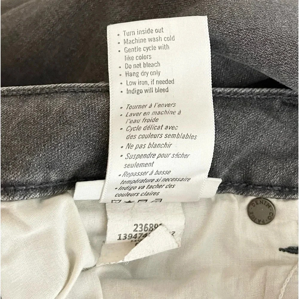 ✅SOLD-Paige | Verdugo Ultra Skinny Jeans Mid Rise Stretch Gray 30” Inseam - Picture 8 of 8